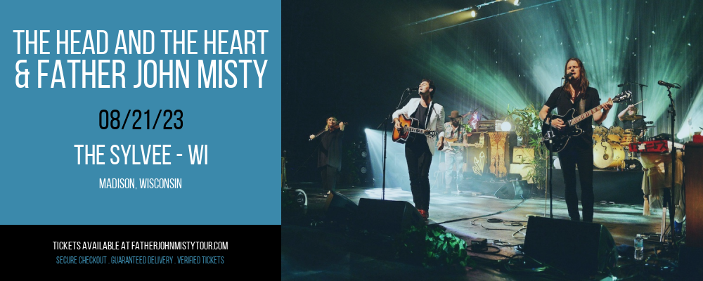 The Head and The Heart & Father John Misty at Father John Misty Tour tickets The Head and The Heart & Father John Misty at Father John Misty Tour